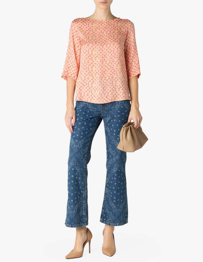 rinascente PENNYBLACK Patterned 3/4 sleeve blouse