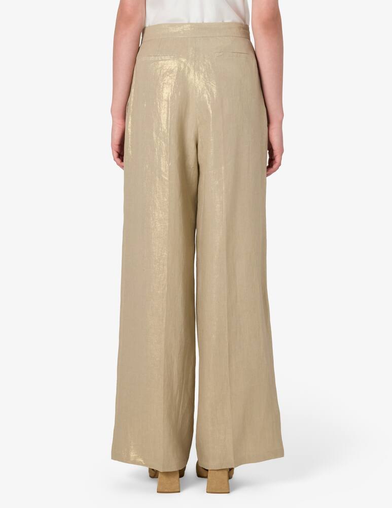 rinascente PENNYBLACK Renania linen palazzo trousers