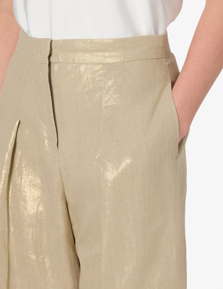 rinascente PENNYBLACK Renania linen palazzo trousers