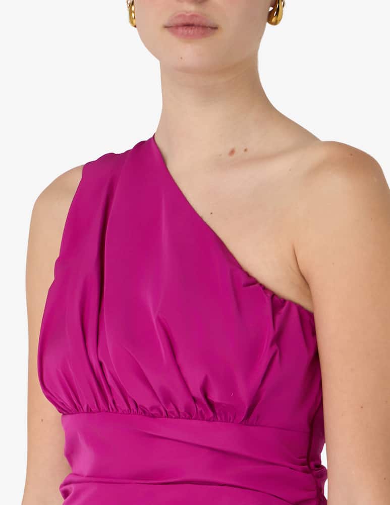 PENNYBLACK Uranio taffeta one-shoulder top - picture 4