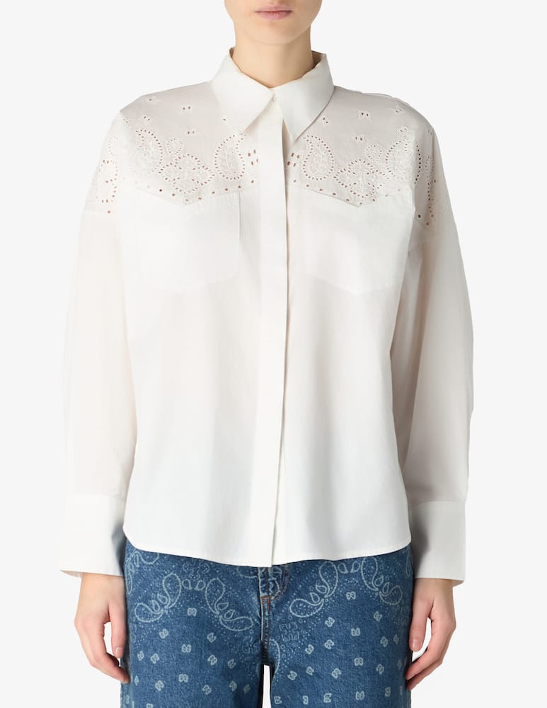 PENNYBLACK Rostok embroidered shirt - picture 1 PENNYBLACK Rostok embroidered shirt - picture 1