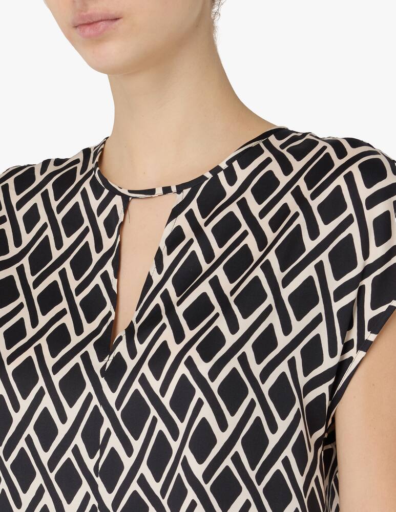 rinascente PENNYBLACK Geometric print blouse