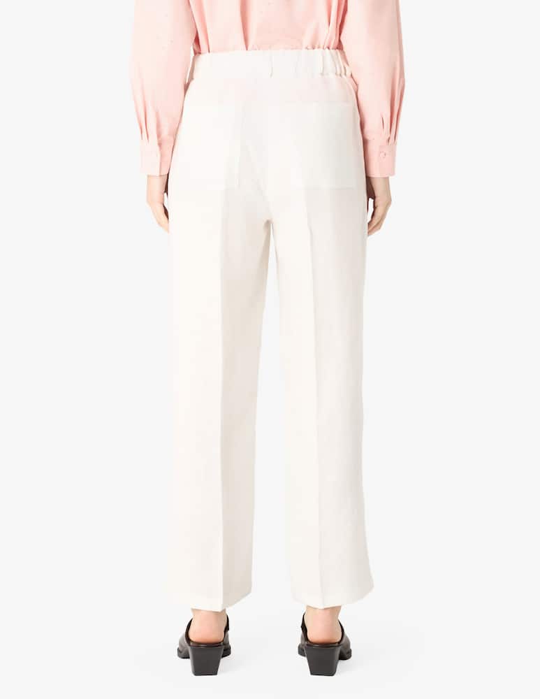 PENNYBLACK Pantaloni cropped lino Zuara - immagine 3 PENNYBLACK Pantaloni cropped lino Zuara - immagine 3