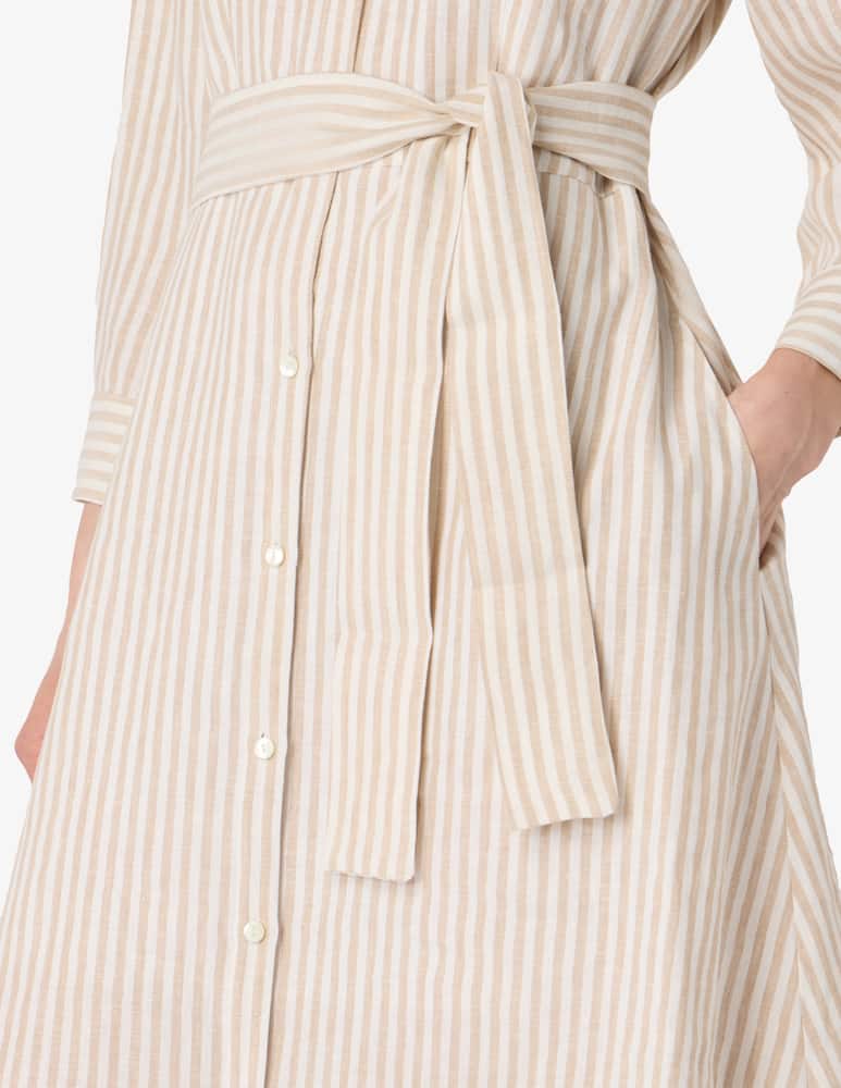 PENNYBLACK Stoma striped linen chemisier - picture 4 PENNYBLACK Stoma striped linen chemisier - picture 4