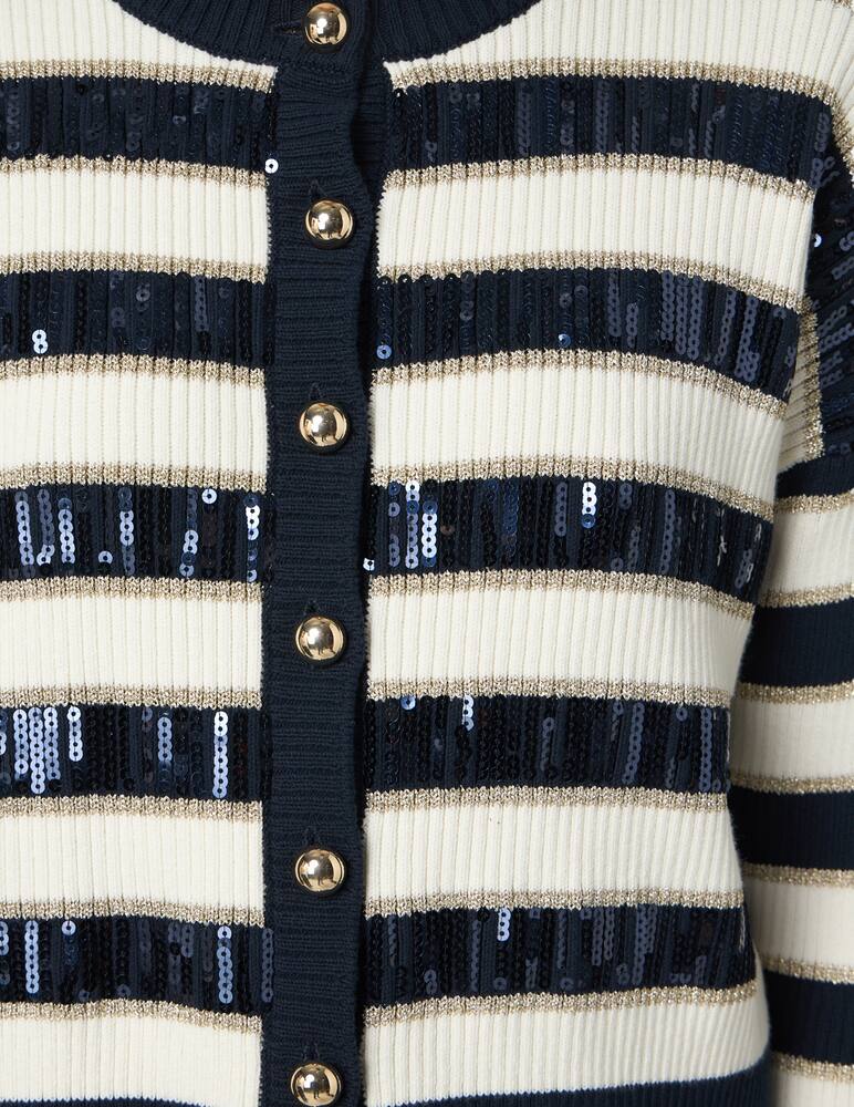 rinascente PENNYBLACK Cardigan paillettes righe Vale