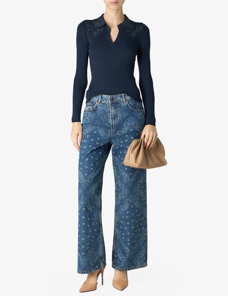 rinascente PENNYBLACK Polo strass Caprara