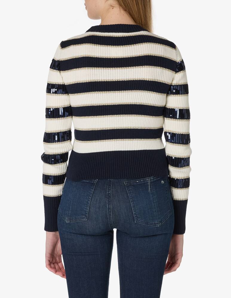 rinascente PENNYBLACK Maglia rigata paillettes Tina