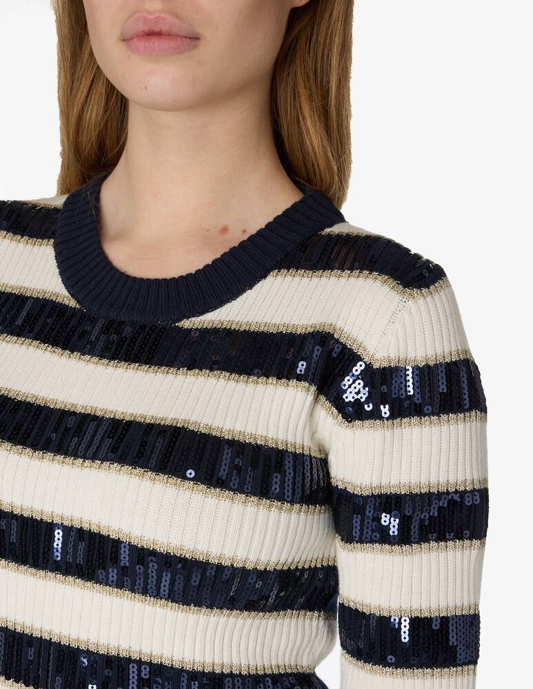 rinascente PENNYBLACK Maglia rigata paillettes Tina