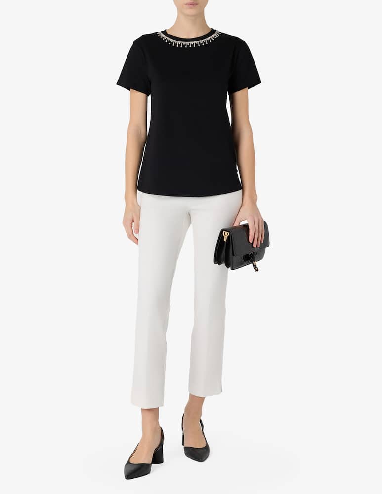 rinascente PENNYBLACK Jersey t-shirt with strass