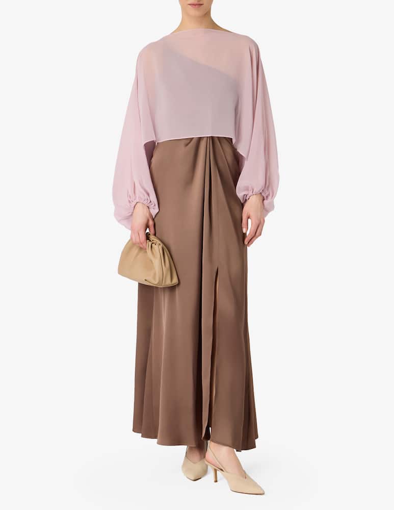 rinascente EMME Coprispalle georgette Bianca