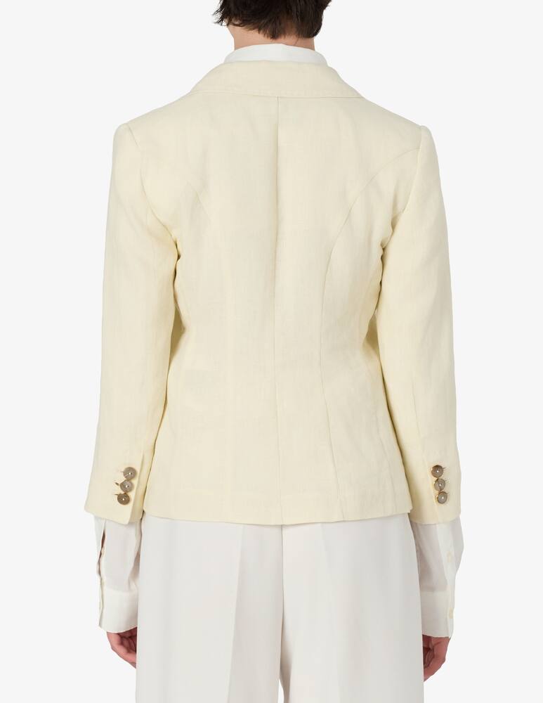 rinascente Marella Giacca lino Biella Gioiello