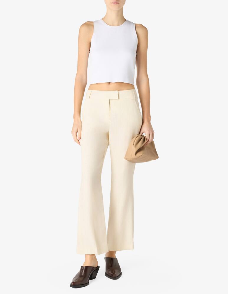 rinascente Marella Falco linen trousers