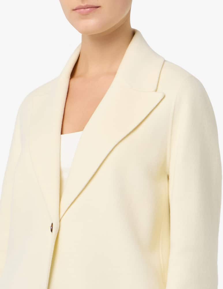 Marella Cappotto monopetto in misto lana Polka - immagine 4 Marella Cappotto monopetto in misto lana Polka - immagine 4