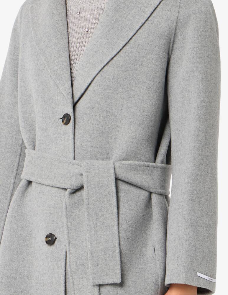 rinascente Marella Polka Belted wool coat