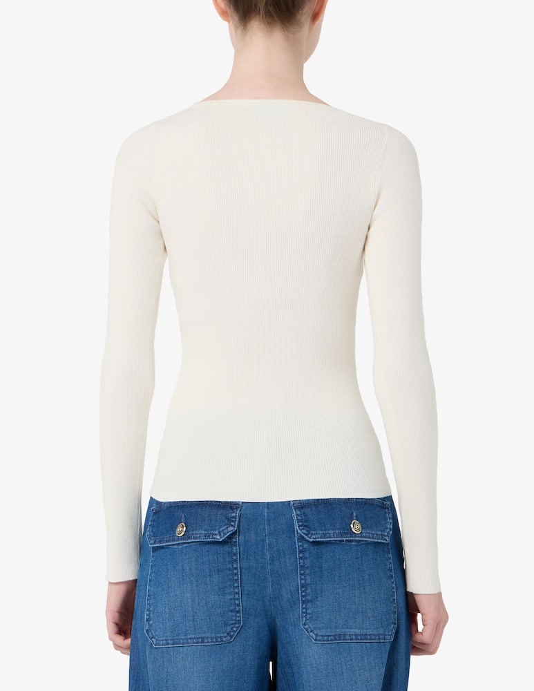 Marella Maglia a costine Dilly - immagine 3