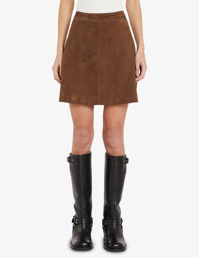 rinascente Marella Minigonna in suede