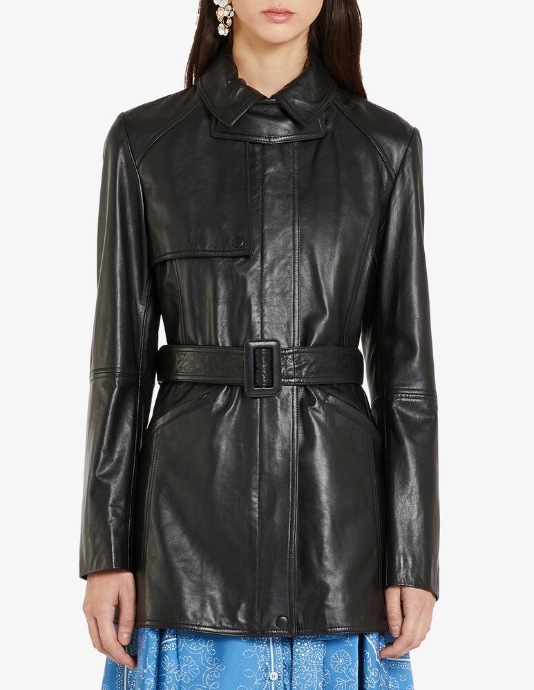 rinascente Marella Giaccone in pelle zip Sedile