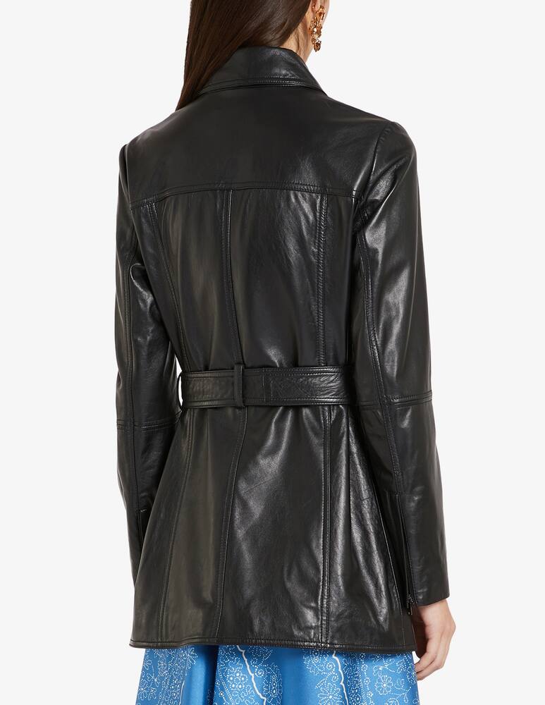 rinascente Marella Giaccone in pelle zip Sedile