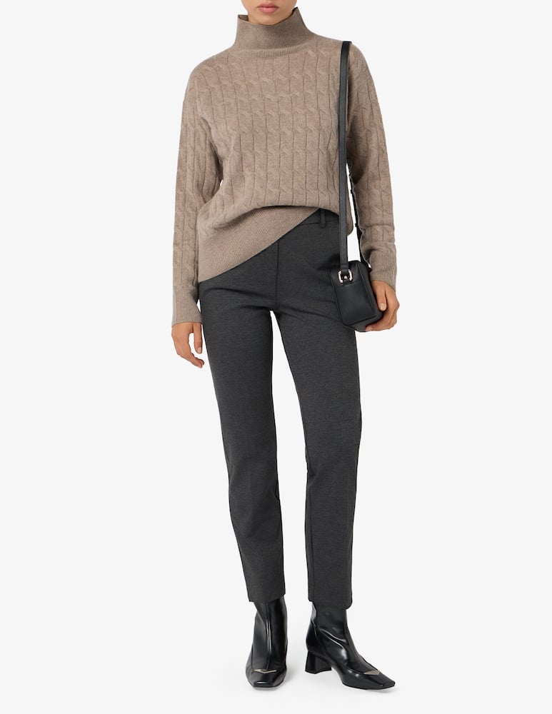 rinascente Marella Lupetto trecce in lana cachemire