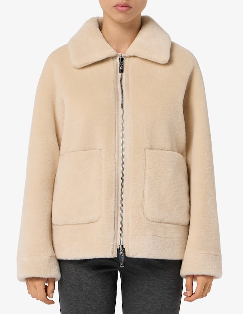 rinascente Marella Giacca reversibile in finta pelliccia Fresa