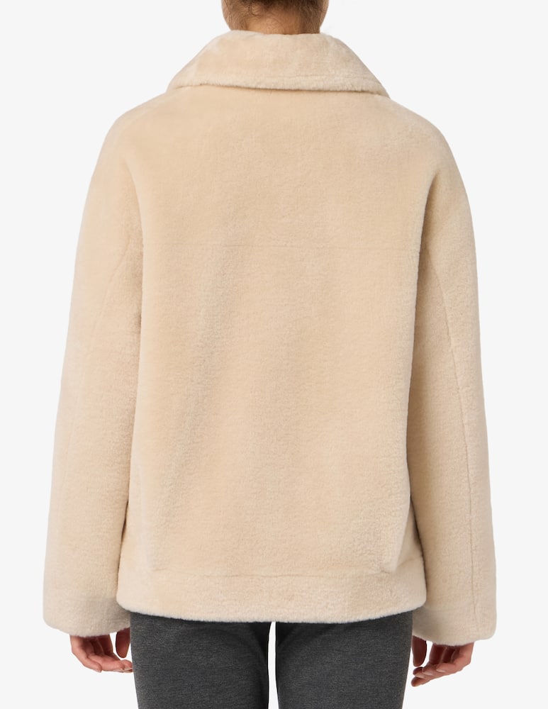 rinascente Marella Giacca reversibile in finta pelliccia Fresa