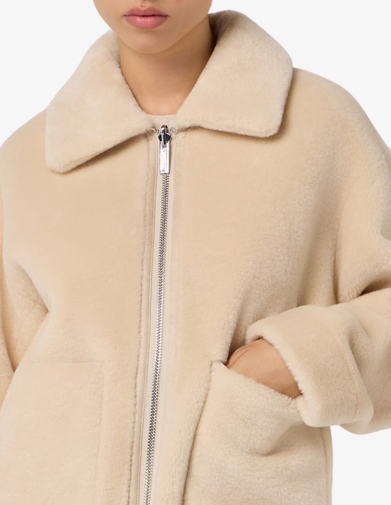 rinascente Marella Giacca reversibile in finta pelliccia Fresa