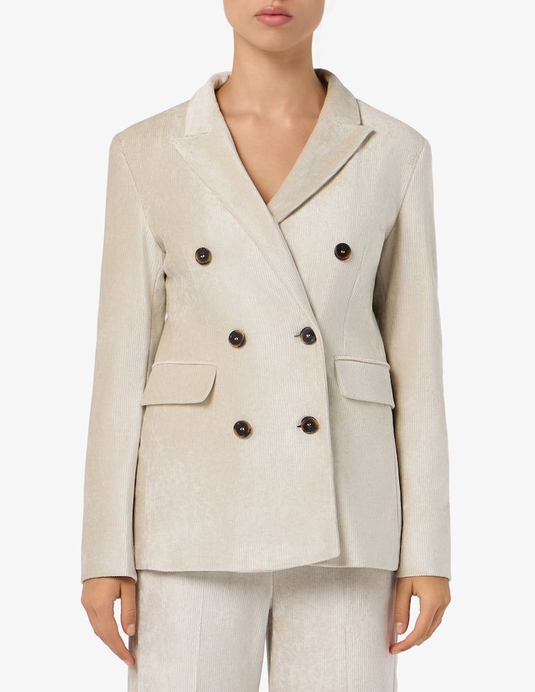 rinascente Marella Blazer doppiopetto a righe Ceppo