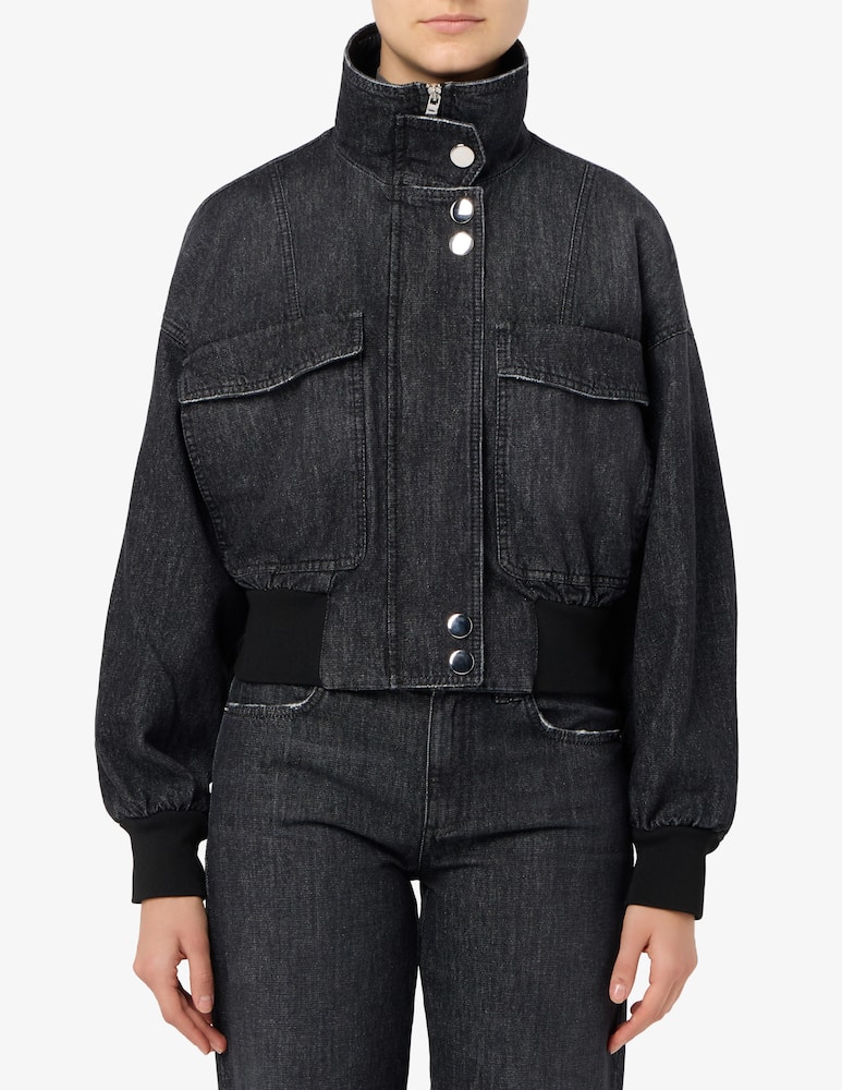 rinascente Marella Denim cropped jacket