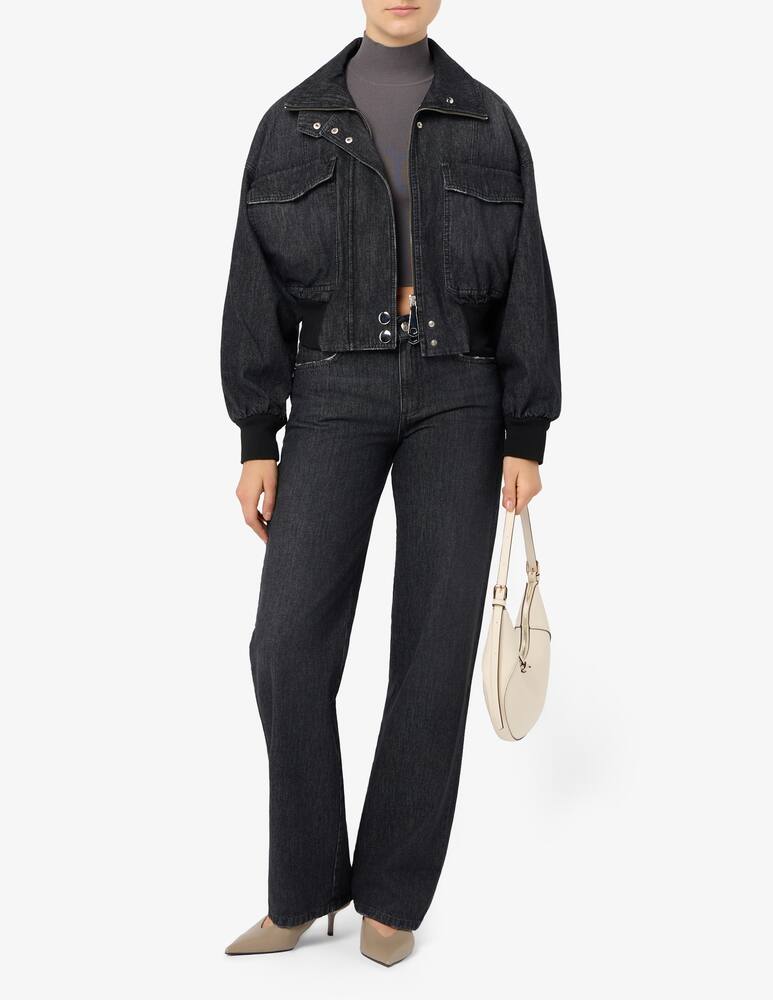 rinascente Marella Denim cropped jacket