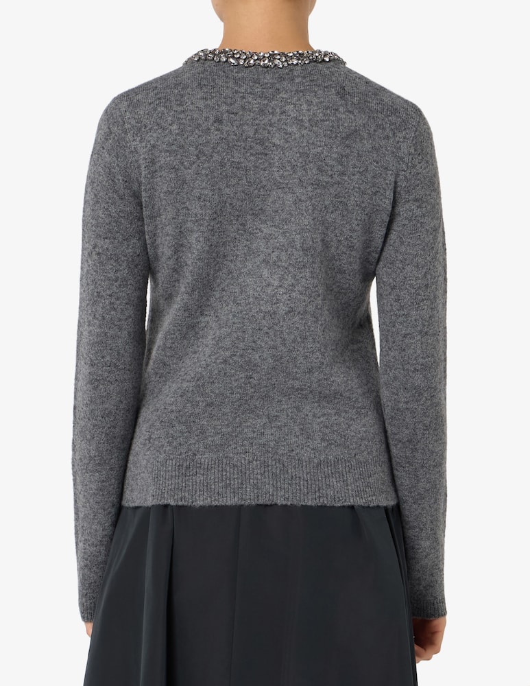 rinascente iBlues Luciana alpaca jewel sweater