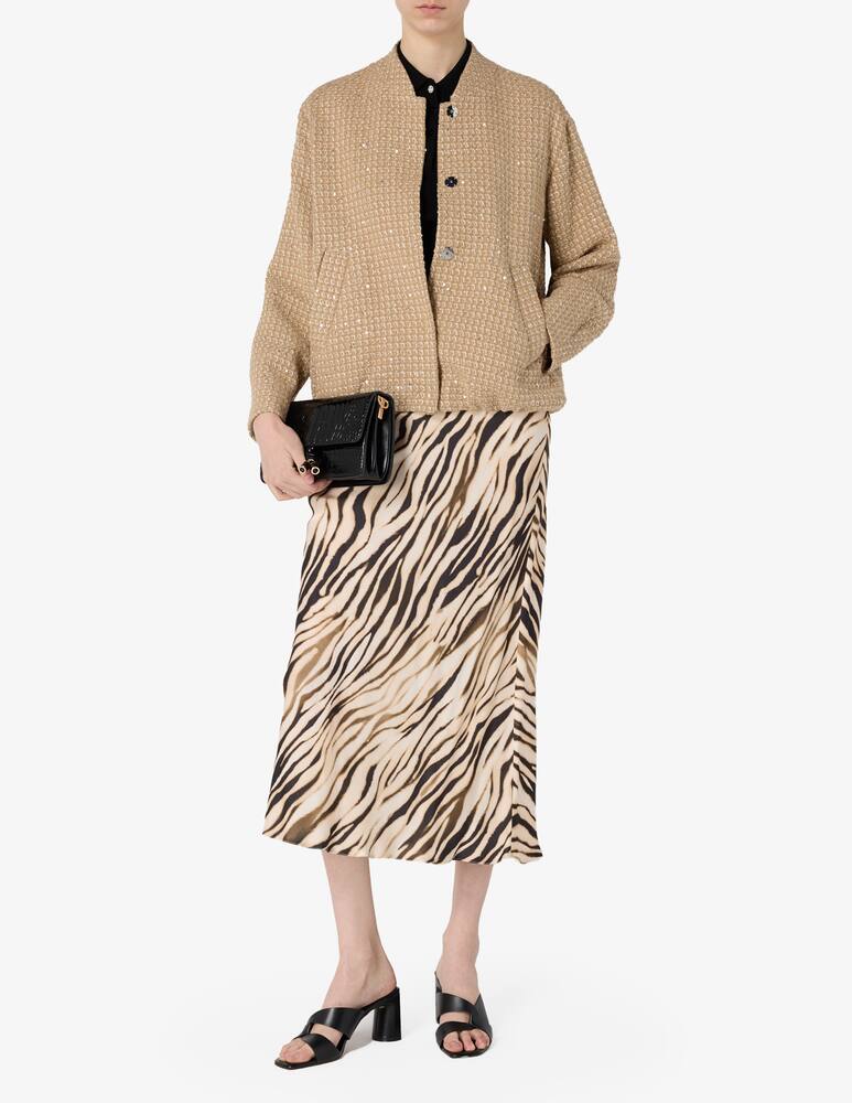 rinascente Marella Bomber in lurex Alima