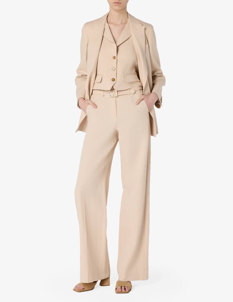 rinascente Marella Double-breasted twill blazer