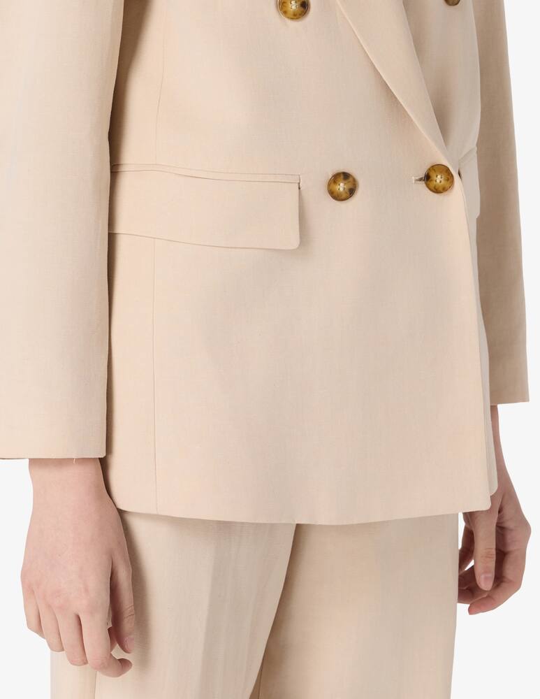 rinascente Marella Double-breasted twill blazer