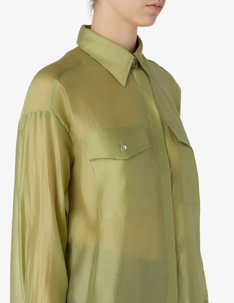 Marella Classic organza shirt - picture 4 Marella Classic organza shirt - picture 4