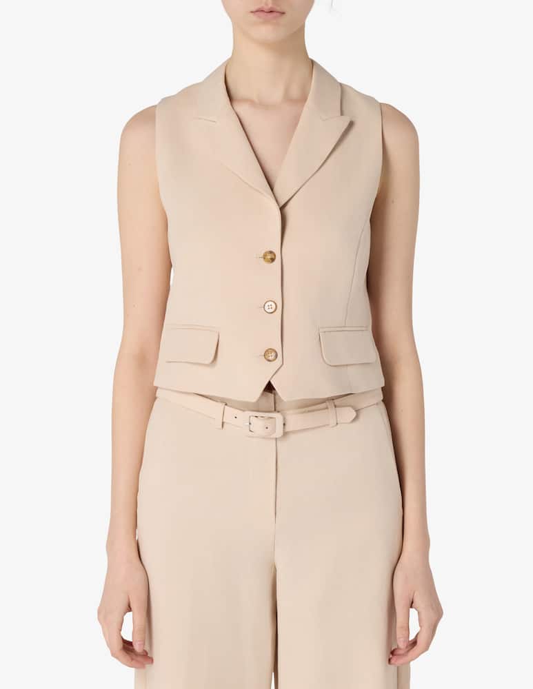 Marella UFO twill gilet - picture 1 Marella UFO twill gilet - picture 1