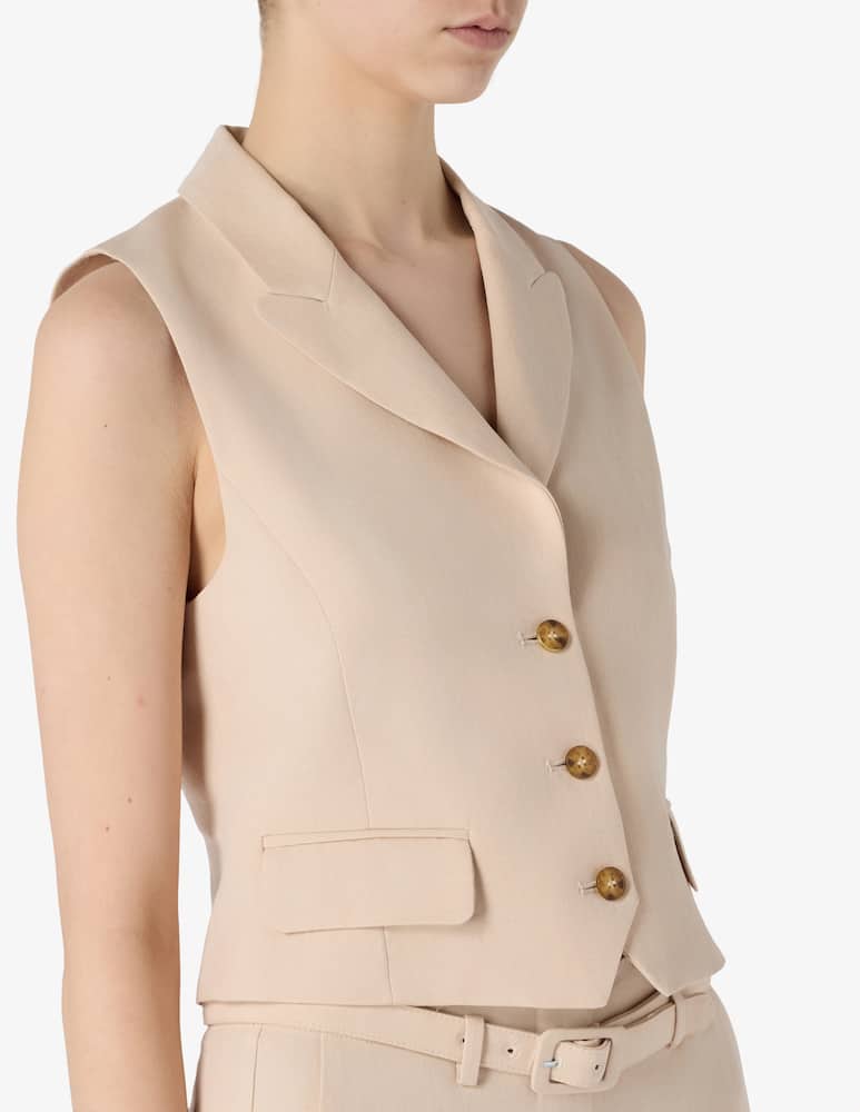Marella UFO twill gilet - picture 4 Marella UFO twill gilet - picture 4