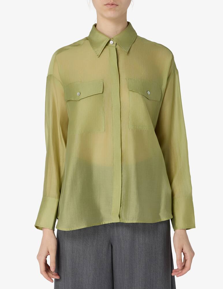 rinascente Marella Camicia organza oversize