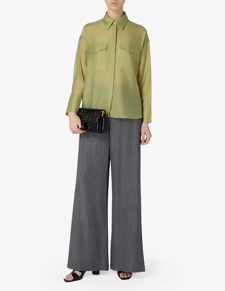 Marella Classic organza shirt - picture 6 Marella Classic organza shirt - picture 6