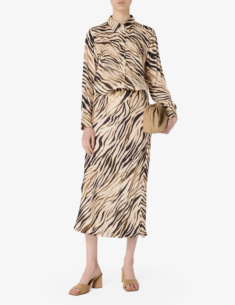 rinascente Marella Cardiff zebra shirt