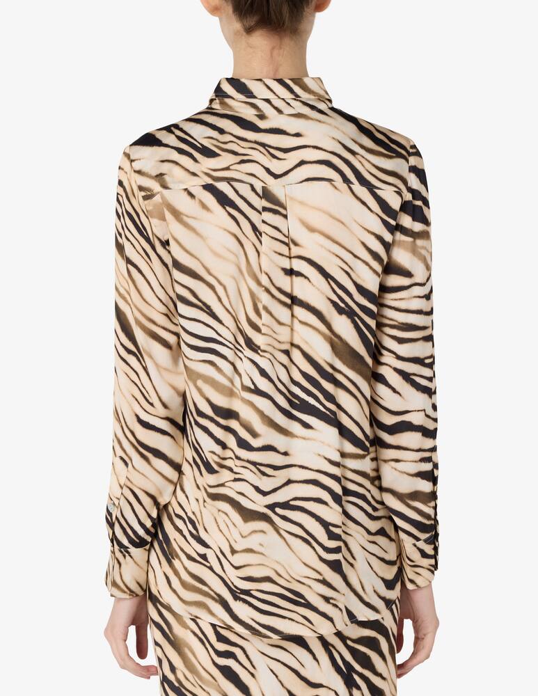 rinascente Marella Cardiff zebra shirt