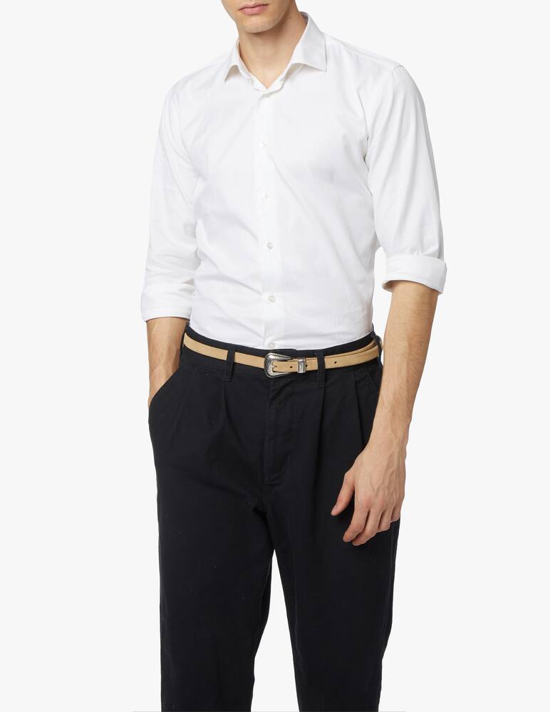 rinascente Eleventy Cintura texas in camoscio suede