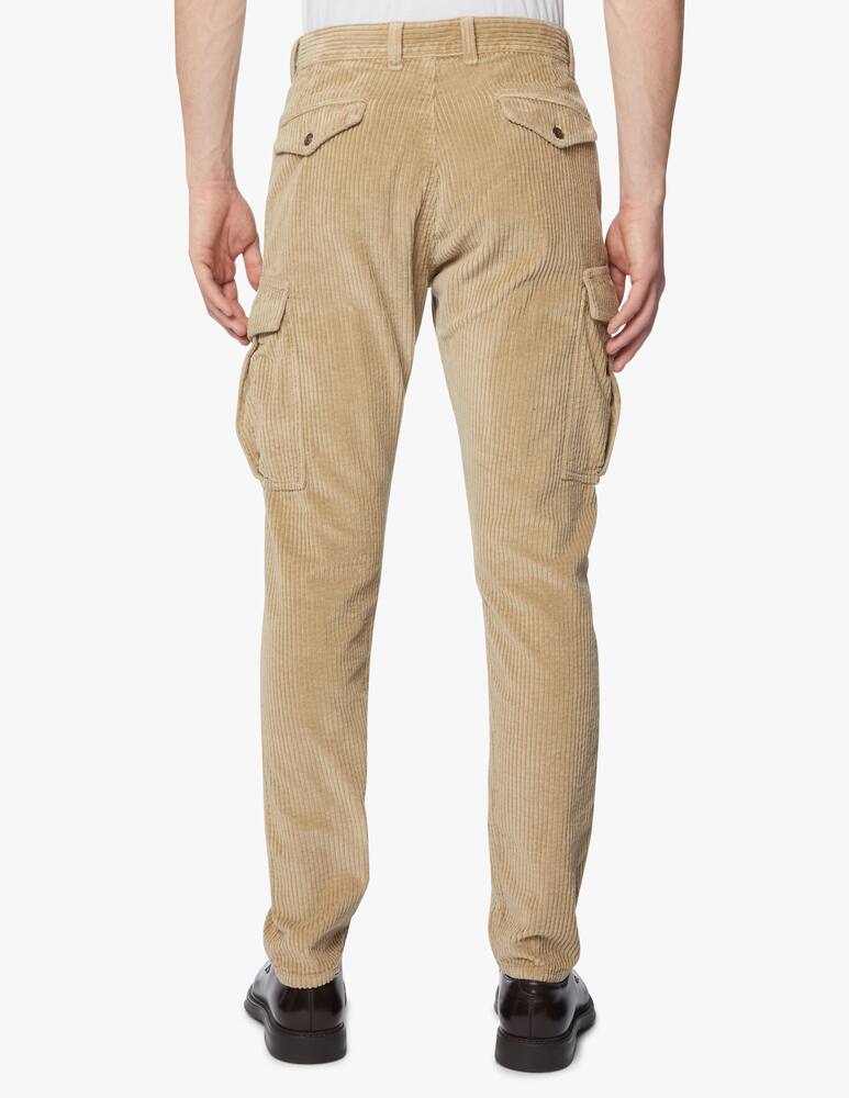 rinascente Eleventy Velvet stone cargo pants