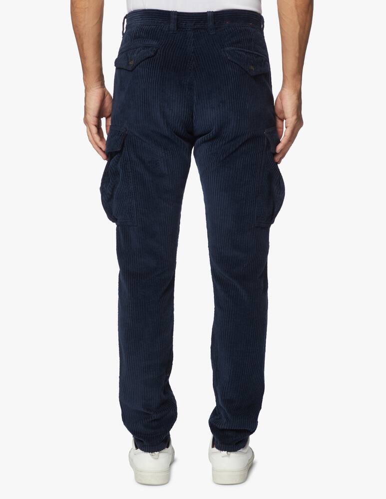 rinascente Eleventy Velvet stone cargo pants