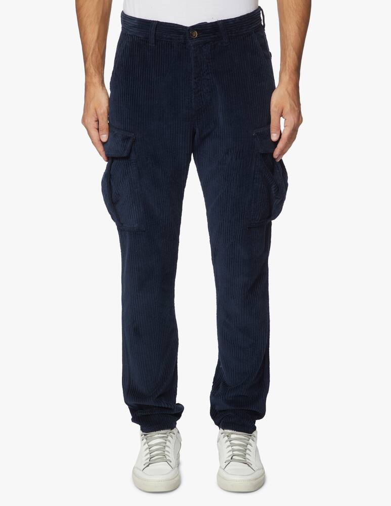 rinascente Eleventy Velvet stone cargo pants