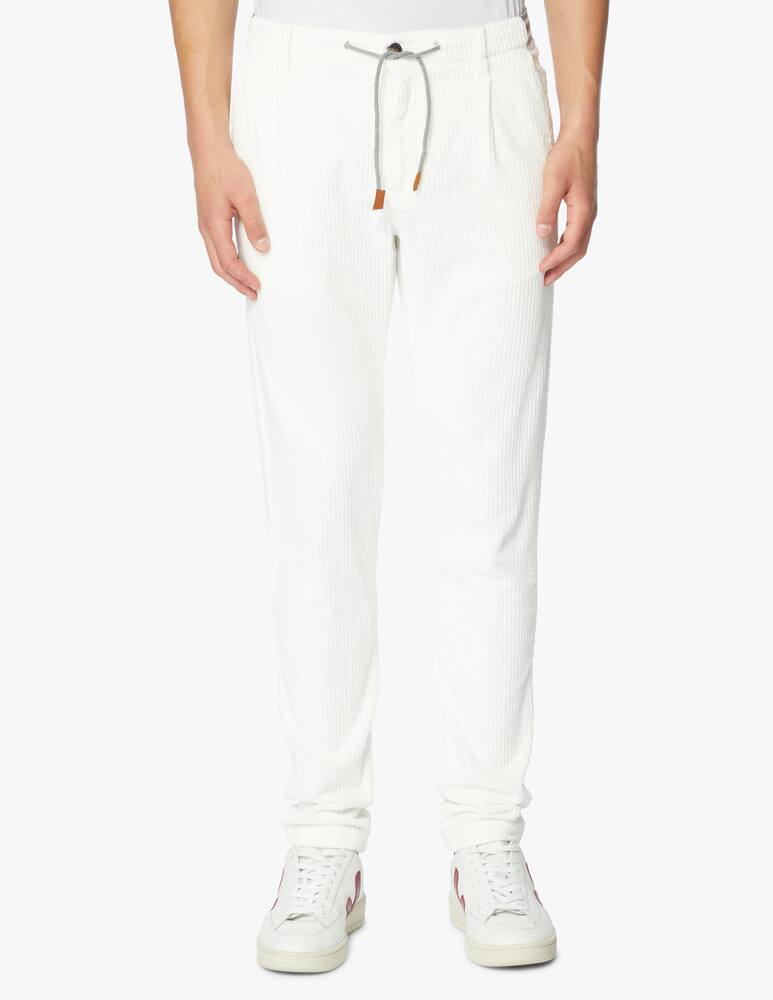 rinascente Eleventy Pantalone 1pence in velluto