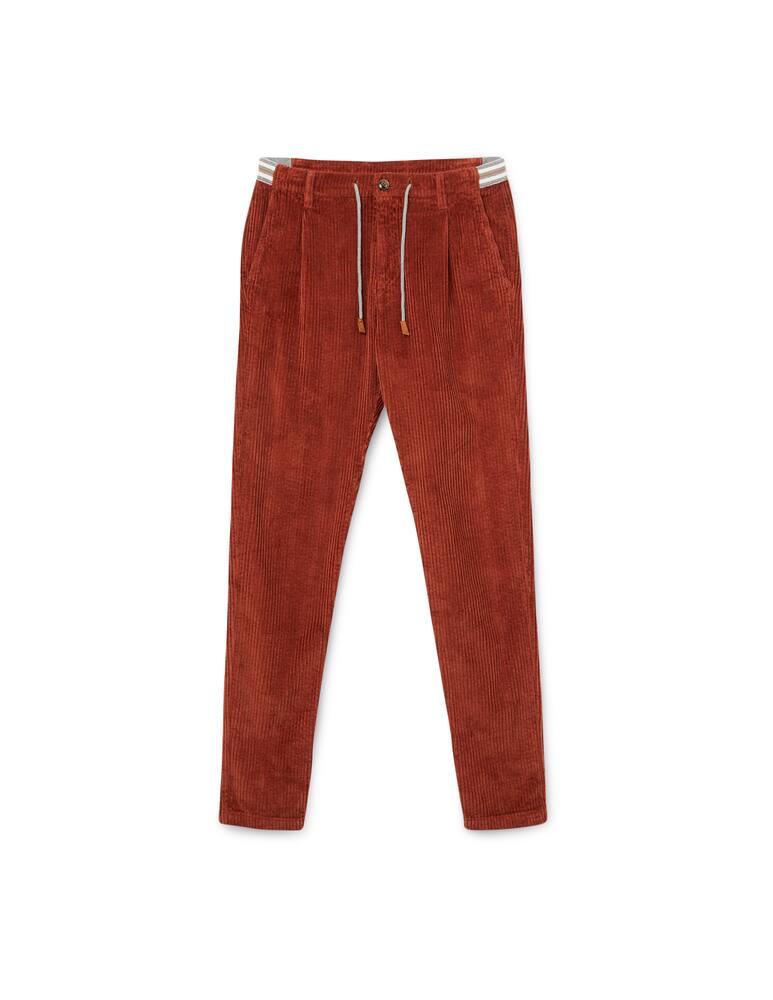 rinascente Eleventy Pantalone 1pence in velluto