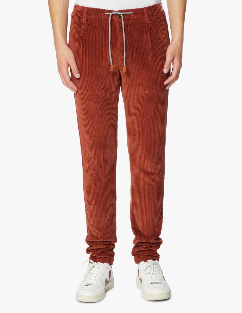 rinascente Eleventy Pantalone 1pence in velluto