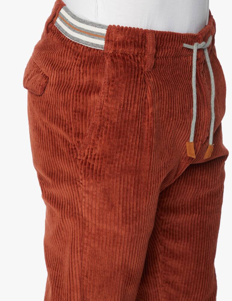 rinascente Eleventy Pantalone 1pence in velluto