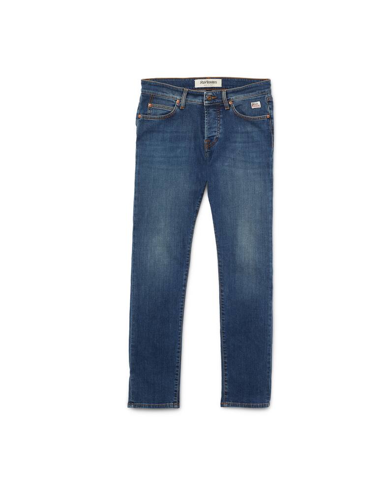 rinascente Roy Roger's 529 weared 10 jeans in medium wash denim