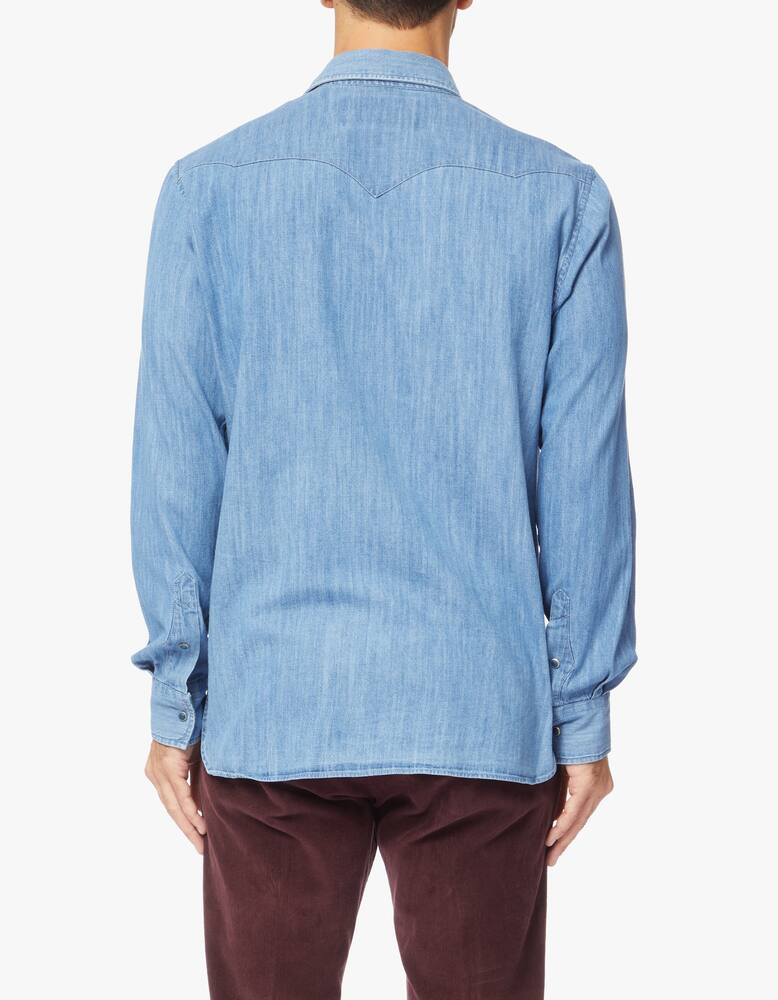 rinascente Bagutta Denim texana shirt